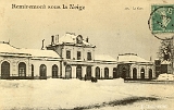 Remiremont sous la Neige. - La Gare